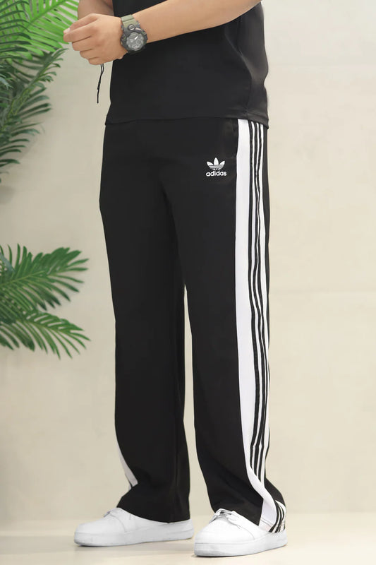Adds Straight Side Lining Loose Bottom Trouser