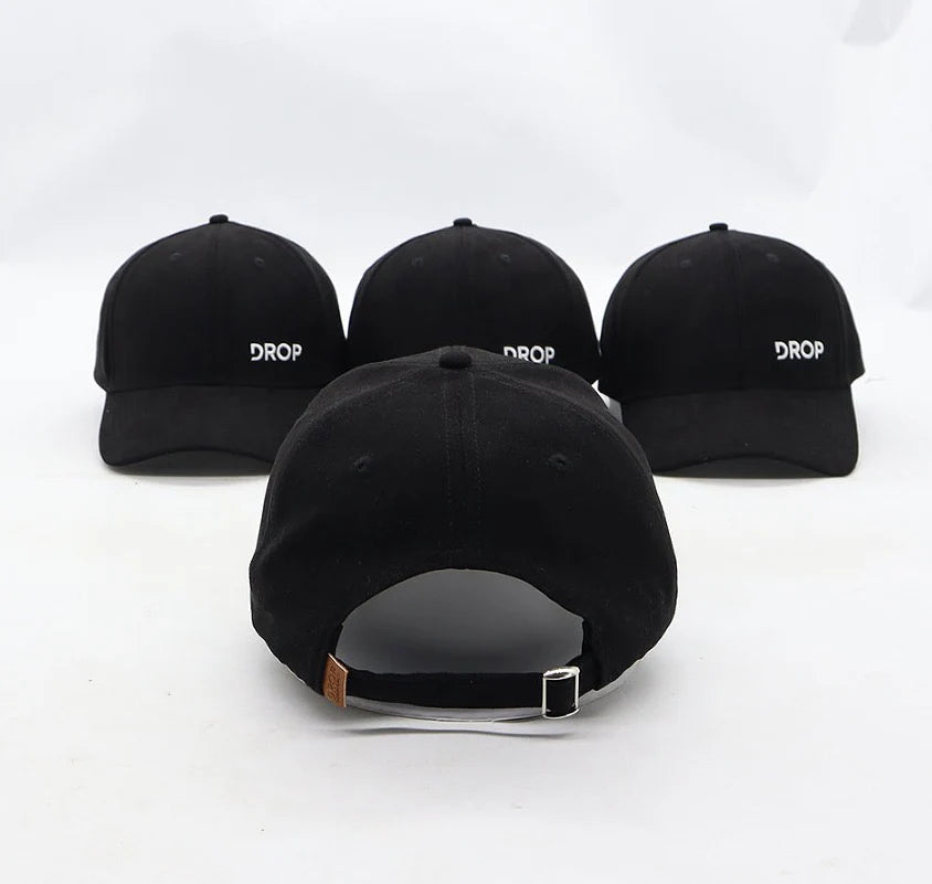 Black Suede Cap