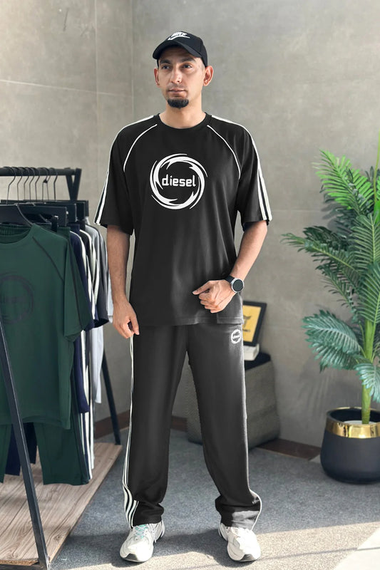Desel Bruseant Side Striped Men's Tracksuit
