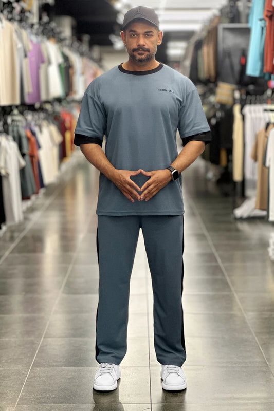 Essen Minimal Flow Men's Tracksuit light blue