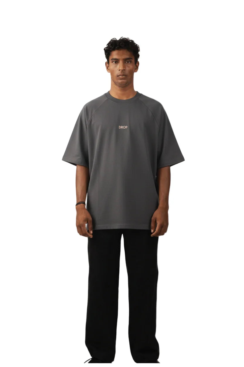 Essentials Grey Oversized Tee