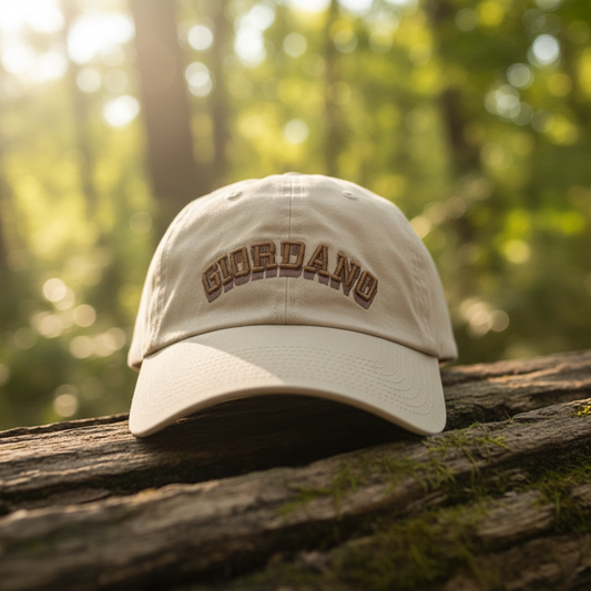 Beige Giordano Cap