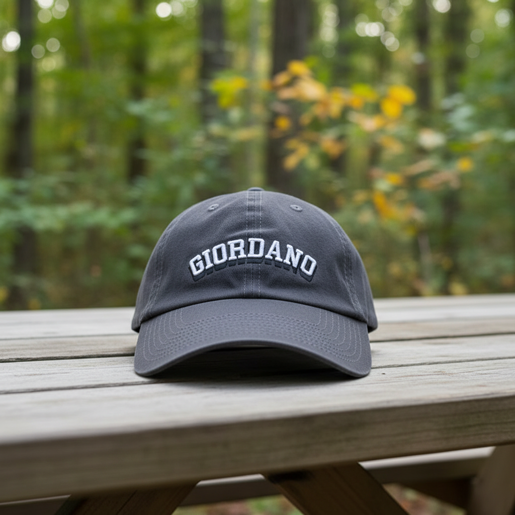 Grey Giordano Cap