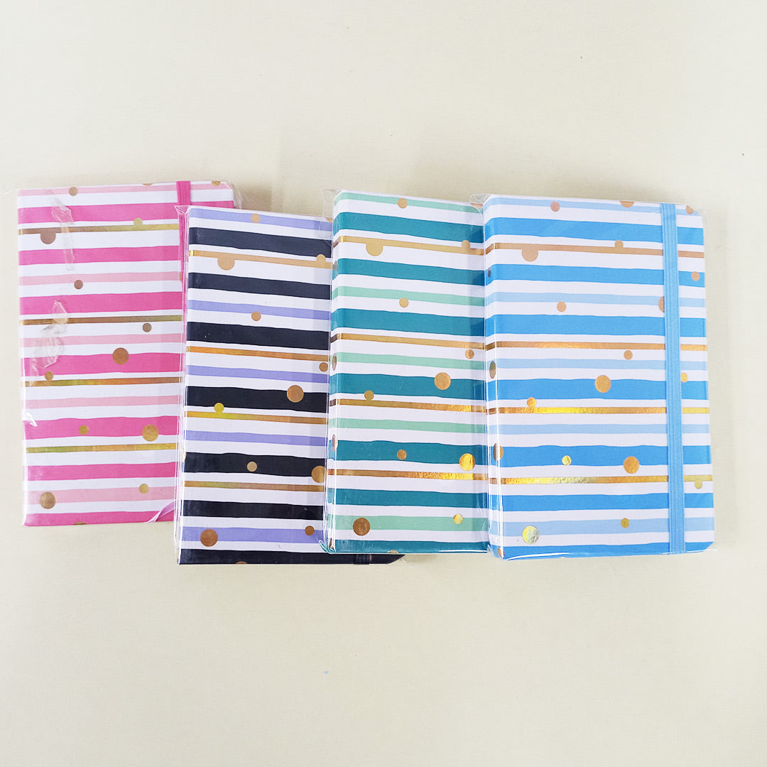 Gold Foil Dots Journal Notebook